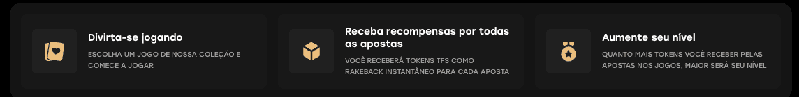 BENEFÍCIOS COM OS NÍVEIS DO PROGRAMA DE LEALDADE PROGRAMA DE LEALDADE FAIRSPIN